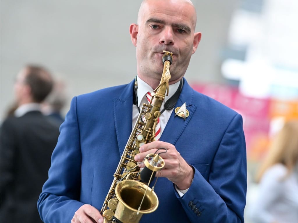 Messe Event Saxophon