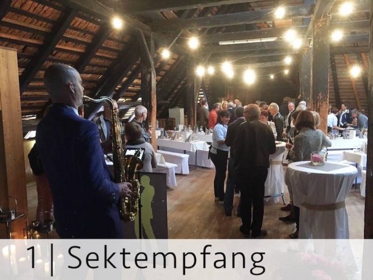 Apéro in der Scheune